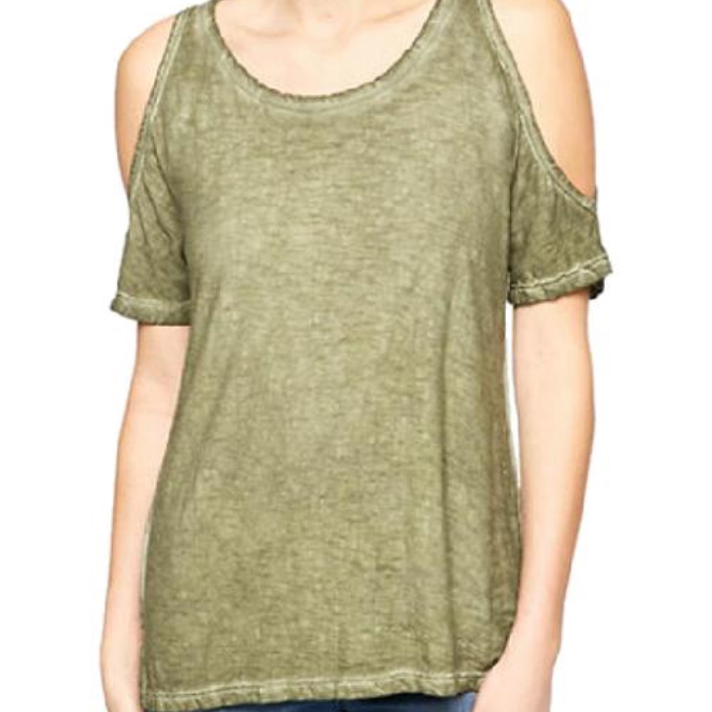 SANCTUARY Cold Shoulder Top
